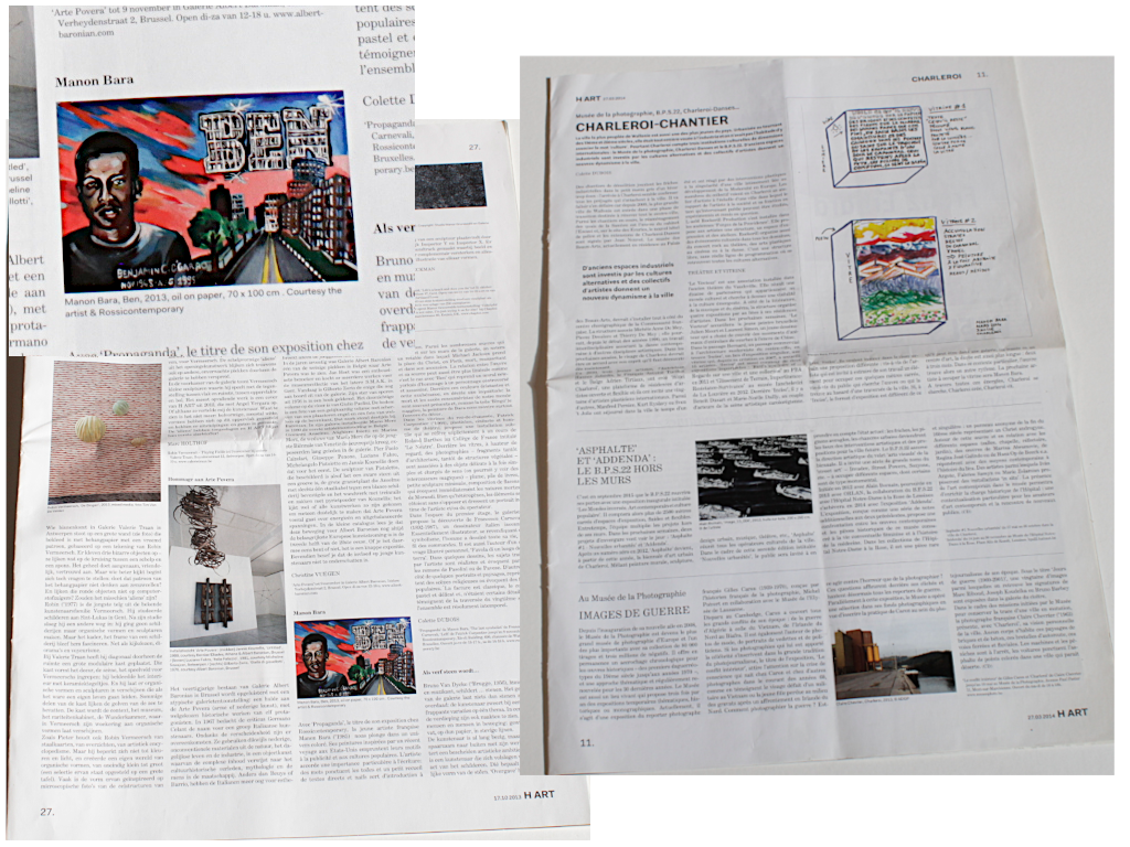 Articles de presse H ART