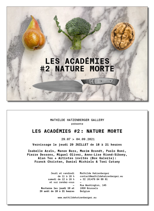 Invitation expo Les Académies