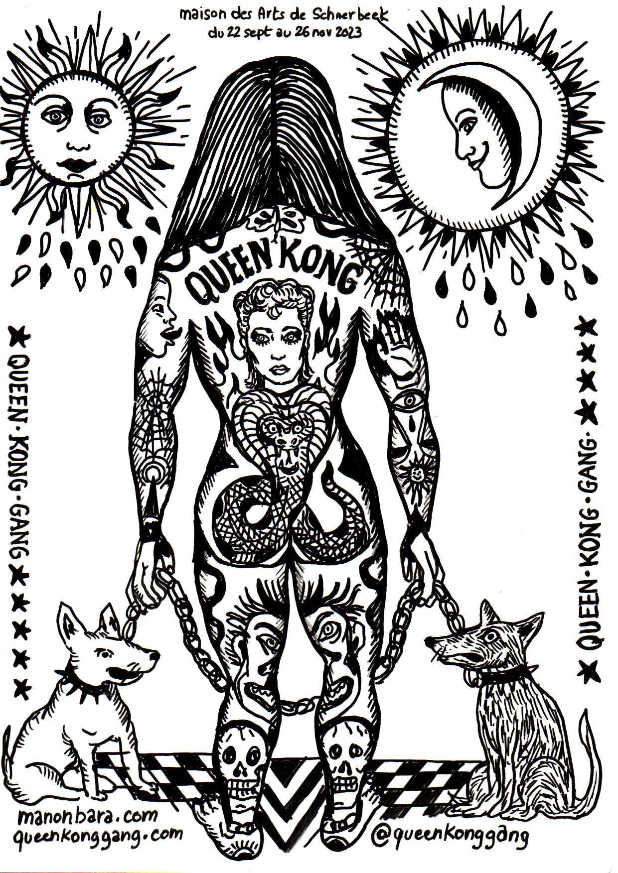 MANON BARA VISUEL DRESSING RECTO